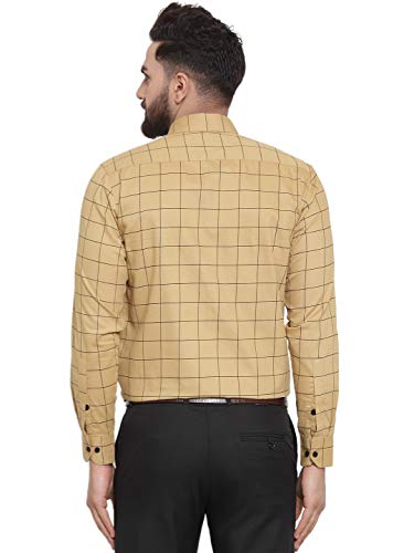 Image of JAINISH Men's Checked Formal Shirts.