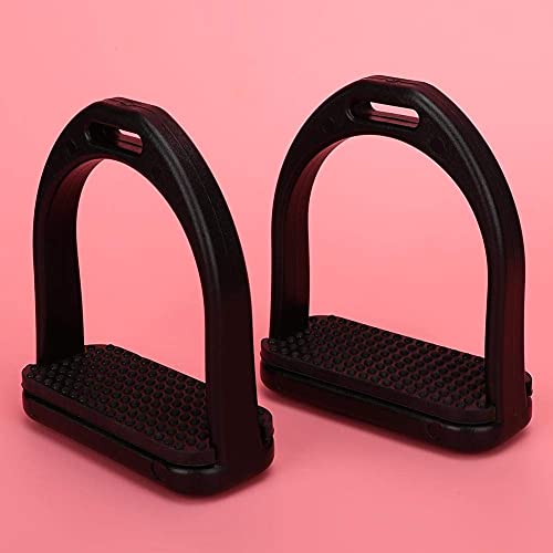 Hffheer 2Pcs Horse Stirrup High Strength Plastics Stirrups Safety Horse Riding Stirrup Non Slip Equestrian Stirrups For Saddle #TOP3