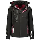  Geographical Norway Chaqueta SOFTSHELL de mujer REINE Negro/Fucsia Talla XXL
