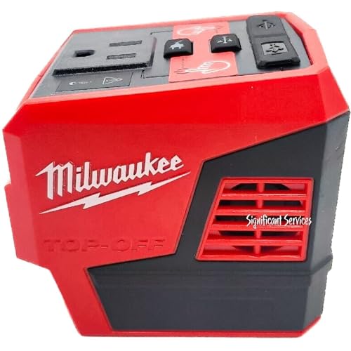 Milwaukee 2846-20 M18 18V 175W TOP-Off Li-Ion Compact Inverter Power Supply - image 2