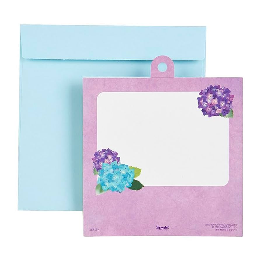あじさい様 リクエスト 3点 まとめ商品 Amazon.co.jp: サンリオ メッセージカード 初夏カード 半立体