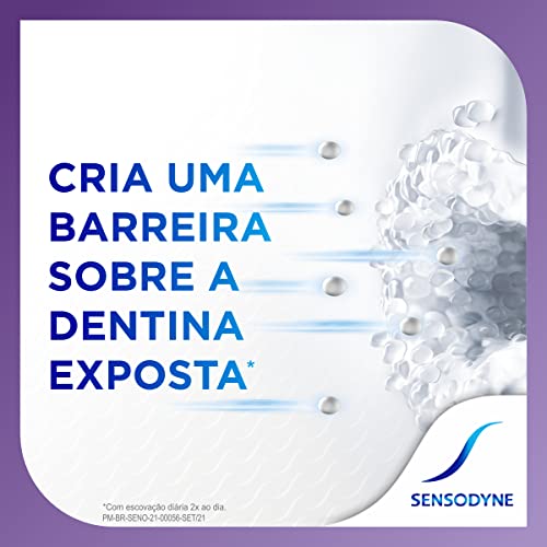 Sensodyne Rápido Alívio Creme Dental para Dentes Sensíveis, Proteção contra Cárie, 50g