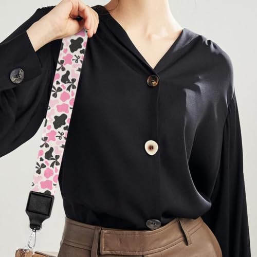 Image of Jeiento Wide Purse Strap Wide Shoulder Strap Adjustable Replacement Belt Soft Guitar Shoulder Straps for Women Girls Gifts