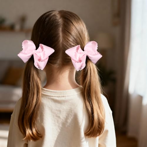 Lazos de Pelo con Pinzas de 4 Pulgadas, 2 Unidades miniatura 4