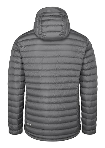 Rab Men's Microlight Alpine Jacket - Lightweight Down Coat for Trekking, Climbing, & Skiing - Graphene - Medium - Image 2
