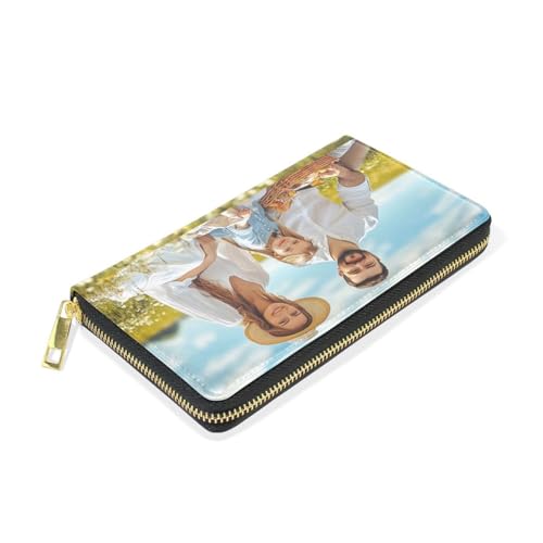 Women Photo Inserts for Wallets Purse Leather Wallet Mother's Day for Grandma Gifts3