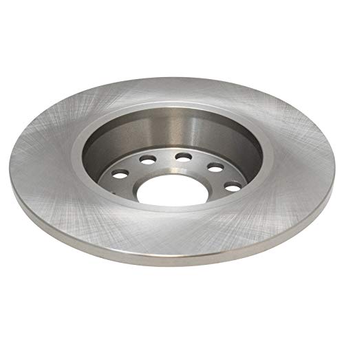 Image of TRQ Rear Ceramic Brake Pad and Rotor Set