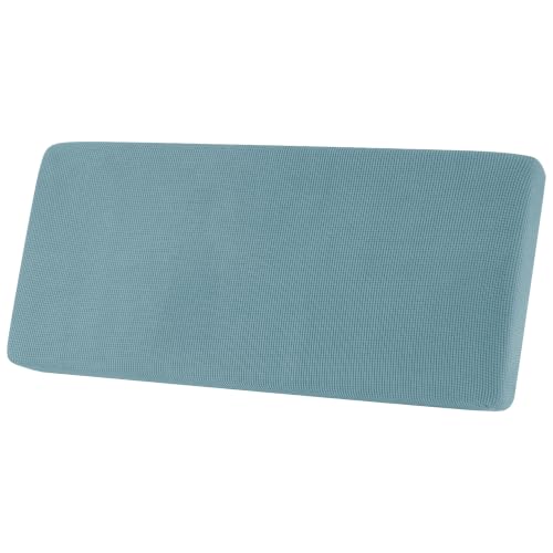 Hokway Couch Cushion Covers Stretch Cushion Covers Sofa Seat Cushion Slipcover Cushion Protector(SmokyBlue, Medium)