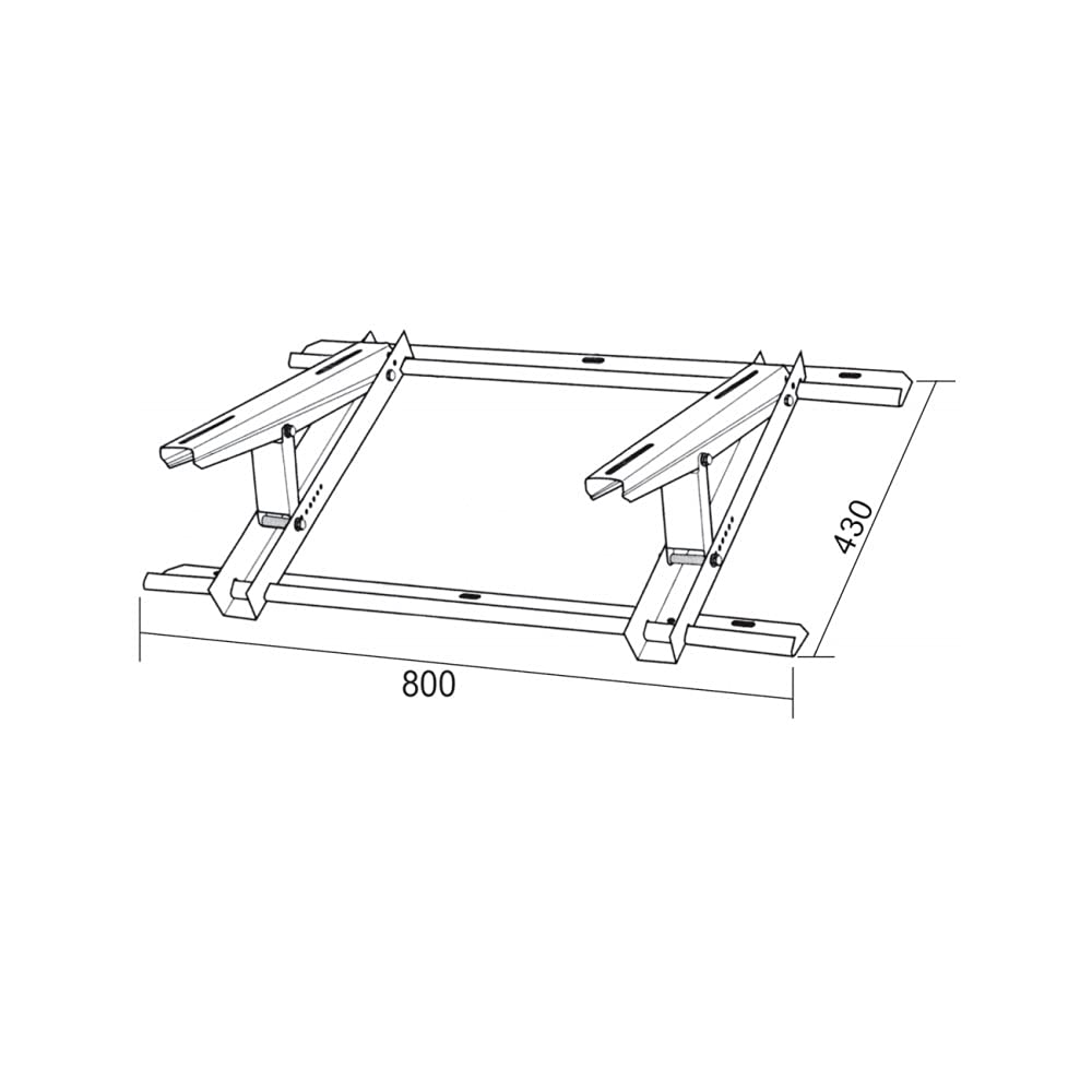 Soporte para tejado o suelo inclinado