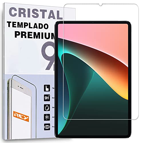 REY Protector de Pantalla para XIAOMI Pad 5 11"- XIAOMI Pad 5 Pro 11", Cristal Vidrio Templado Premium Cover