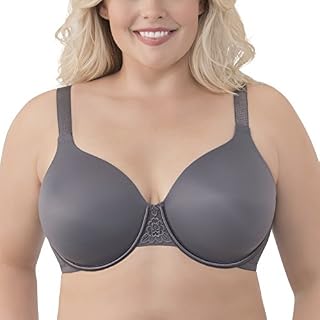 Vanity Fair Women's Beauty Back Full Figure Underwire Bra 76380, Steele Violet, 38DD