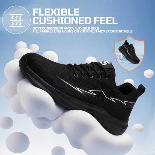 Image of Steel Toe Shoes for Men Lightweight Work Shoes Safety Sneakers
