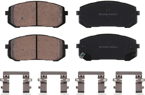 Motex Front Brake Pads BFC2400 Compatible with 2021-2025 Hyundai Elantra by MOTEX - Used condition - Image 2