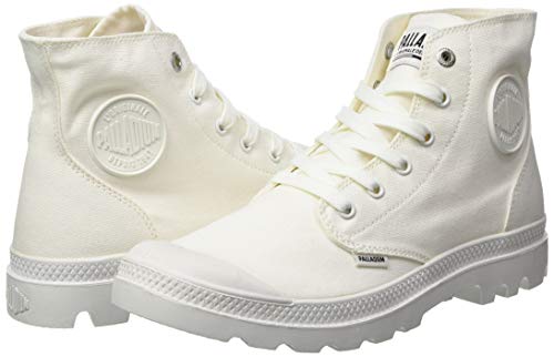 Palladium Grey Monochrome Ankle Boots, Star White 73089 116, 9 UK