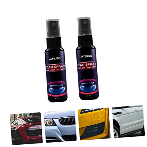 Vaguelly 2Pcs Spray De Reparo De Carro Spray De Remoção De Arranhões De Carro Aplicador De Arranhões