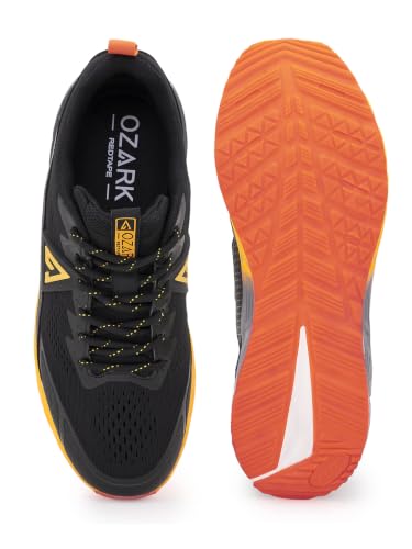 Image of Ozark Trail Running Shoes for Men in Black & Blue | Low-Cut Outdoor