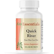 Kan Herbs Company Quick River Traditional Herbal Blend to Support Comfortable Mobility, and Circulation, Helps Maintain Ease in Joints and Limbs, Herbal Supplement for Pets, 120 Tablets