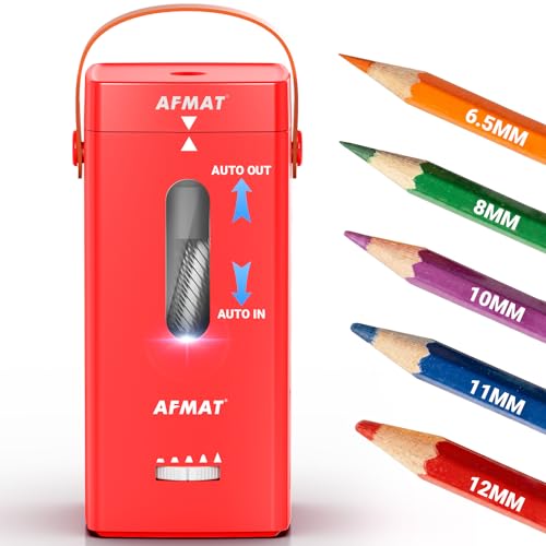 Taille-crayon électrique pour enseignant et artiste idéal pour l'école et l'atelier