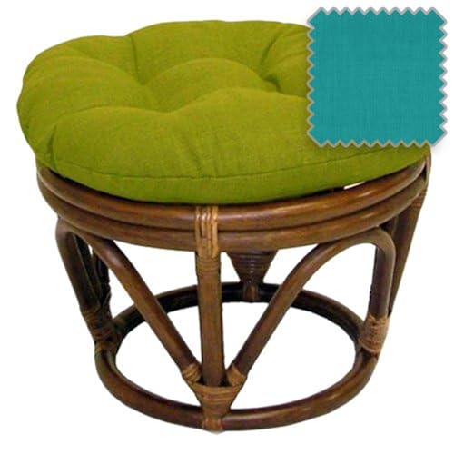 Maykoosh Mid-Century Marvel Ottoman with Fabric Cushion