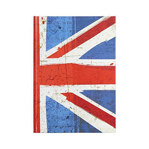 Daler-Rowney Ebony Union Jack Cover, Lightly Textured 150gsm A4 Hardbound Portrait Sketchbook, 62 Natural White Sheets - Image 3