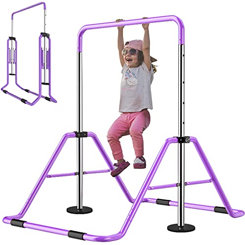 Slsy Gymnastics Bars Kids Kip Training Bars for Home, Folding