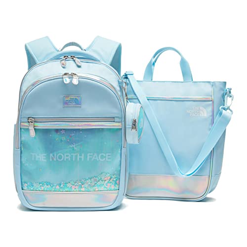 (�U�E�m�[�X�t�F�C�X) THE NORTH FACE GIRLS GLOSSY SCH PACK �o�b�N�p�b�N �����b�N (PASTEL BLUE(NM2DP03S)) [���s�A���i]