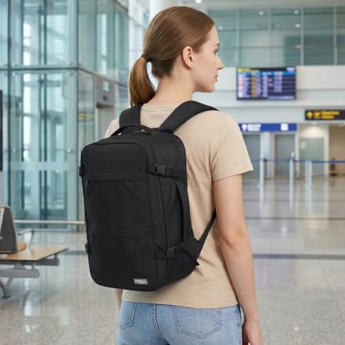 Mochila para portátil de viaje Fmeida 20L Negra miniatura 3