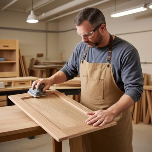 ONESTOCK 19.25W x 23H Unfinished Oak Kitchen Cabinet Door Replacement, Shaker Style