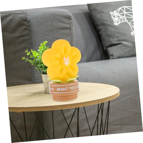 Lámpara de mesa de noche de silicona recargable USB miniatura 4