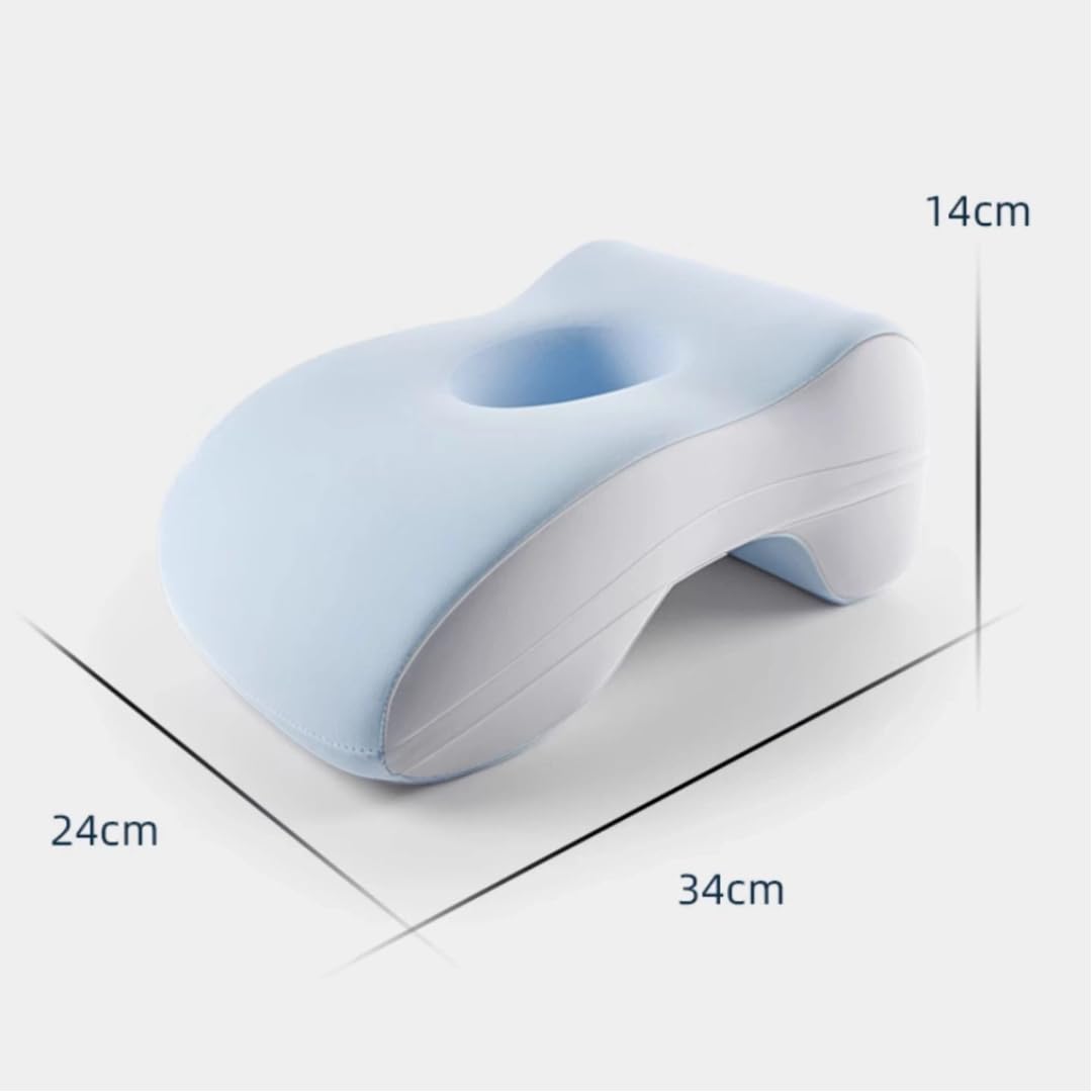 Cuscino da viaggio in memory foam, cuscino di supporto cervicale per riposo e sonno in ufficio, design ortopedico per studenti e viaggiatori
