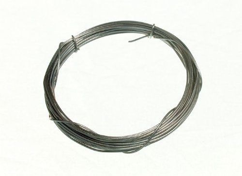 One Stop DIY 48 x ROLLS OF PICTURE WIRE STEEL 0.6MM 3 METRE ZP ZINC PLATED NEW