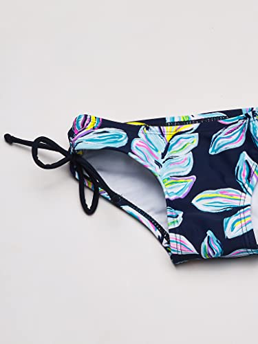 Kanu Surf Girls' Daisy Upf 50+ Beach Sport Halter Tankini 2-Piece Swimsuit, Charlotte Floral Navy, 8 #TOP3