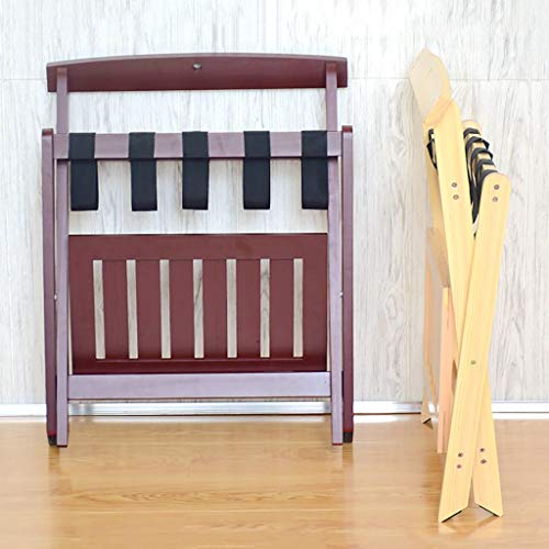 Étagère pliante porte-bagages double pour optimiser une chambre d'amis - 4