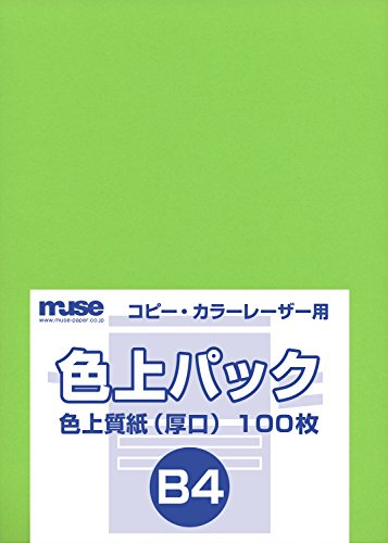 Papier B4 Muse Color vert 100 feuilles pour sublimer vos ateliers de dessin et scrapbooking
