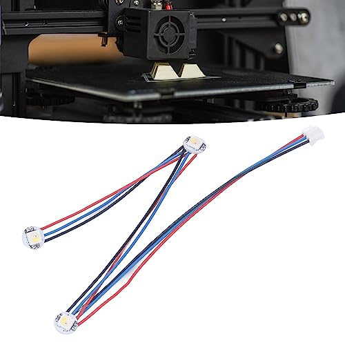 RGBW Mini Button PCB LED mit PTFE-Kabel, Langlebig, DC5V, für 2.4 Stealthburner, Kompatibel mit SB Tool Head Extruder