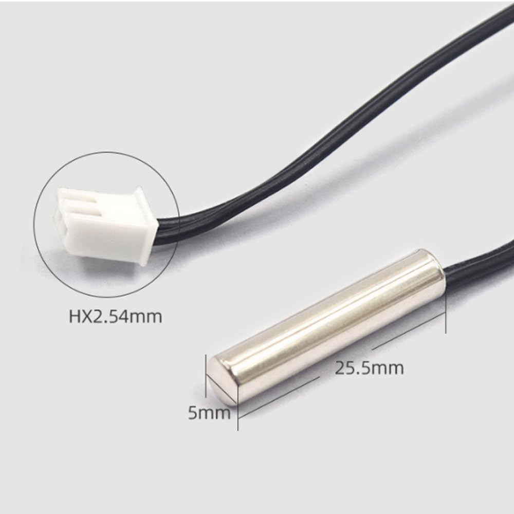 10 Sondes Thermistance NTC 10K - Capteur Température Étanche Pour Climatiseur, Frigo - 10