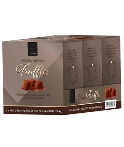 Cocoa Dusted Truffles, 3 pk. 3x 16oz Contains NO Palm