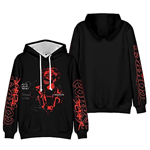 Corpse Husband Merch Hoodie Social Media Star Women Men's Tracksuit (1,XL)