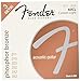 Fender Phosphor Bronze Acoustic Guitar Strings, Ball End, 60CL .11-.052 Gauges, 3-Pack
