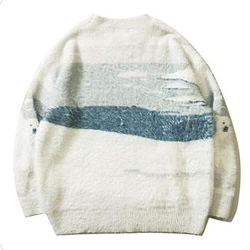 Pull décontracté pour hommes à motif ours polaire chic pour le quotidien - 2