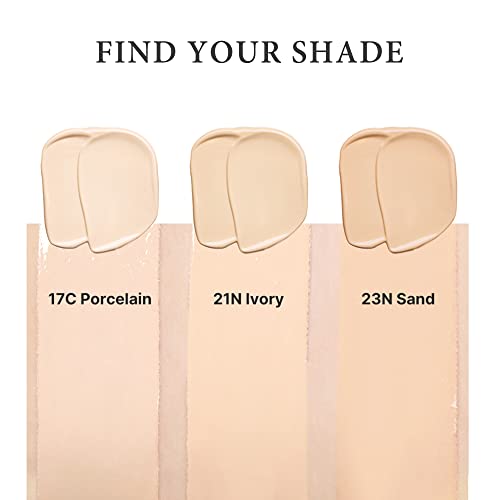 Tirtir My Glow Cream Cushion #21N Ivory 0.63Oz (18G) 24-Hours Long Lasting Dewy Glow Coverage Foundation Makeup - Refill Only #TOP3