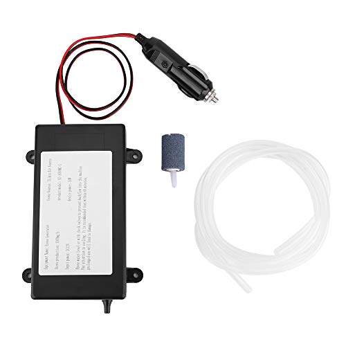 Generador De Ozono Para Automóvil 10W DC12V 1000mg/h Eliminación De Olores Ozonizador De Aire Fresco