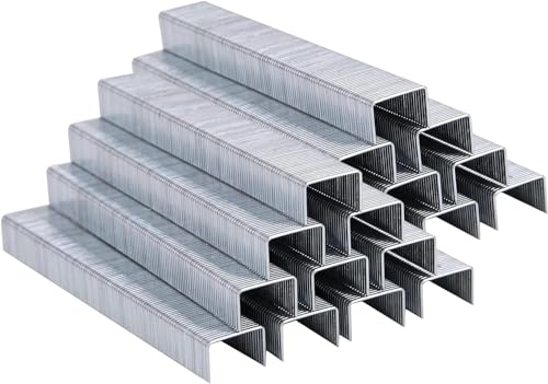 G4GADGET 5000 x 53/8 Heavy Duty Staples - 53/8mm Staples for Staple Guns and Heavy Duty Staplers, Office & Upholstery Supplies