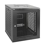 Tecmojo – Tecmojo 19 Zoll 12HE 450mm Tief Netzwerk-Schrank, Wandmontag