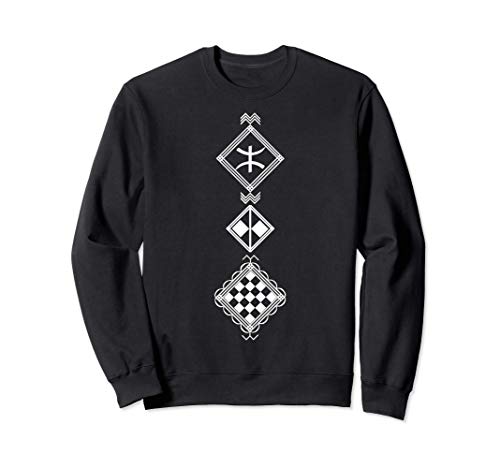 amazigh Motifs berberes Moroccan algérien kabyle cadeau Sweatshirt