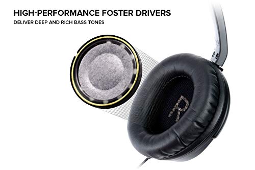Creative Aurvana Live! SE – Over-Ear Headphones with Padded Headband and Leatherette Earpads, Expert-Tuned Foster Drivers, Super X-Fi Certified for Optimized Cinematic Audio Experience