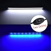 Aquarium Hood Lighting Fish Tank Light 36 inch - 46 inch for Freshwater and Saltwater Blue and White Light 90cm - 115cm