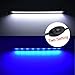 KZKR Aquarium Hood Lighting Fish Tank Light 36 inch - 46 inch for Freshwater and Saltwater Blue and White Light 90cm - 115cm