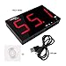 SNDWAY SW-525B 30-130dB Digital Sound Level Meter with Large LCD Display Noise Meter Decibel Wall Mounted Hanging (525B)