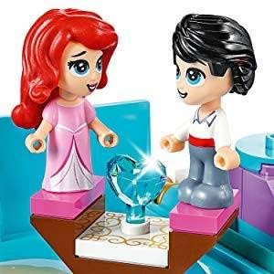 LEGO Disney Ariel’s Storybook Adventures 43176 Creative Little Mermaid Building Kit (105 Pieces) - Image 3